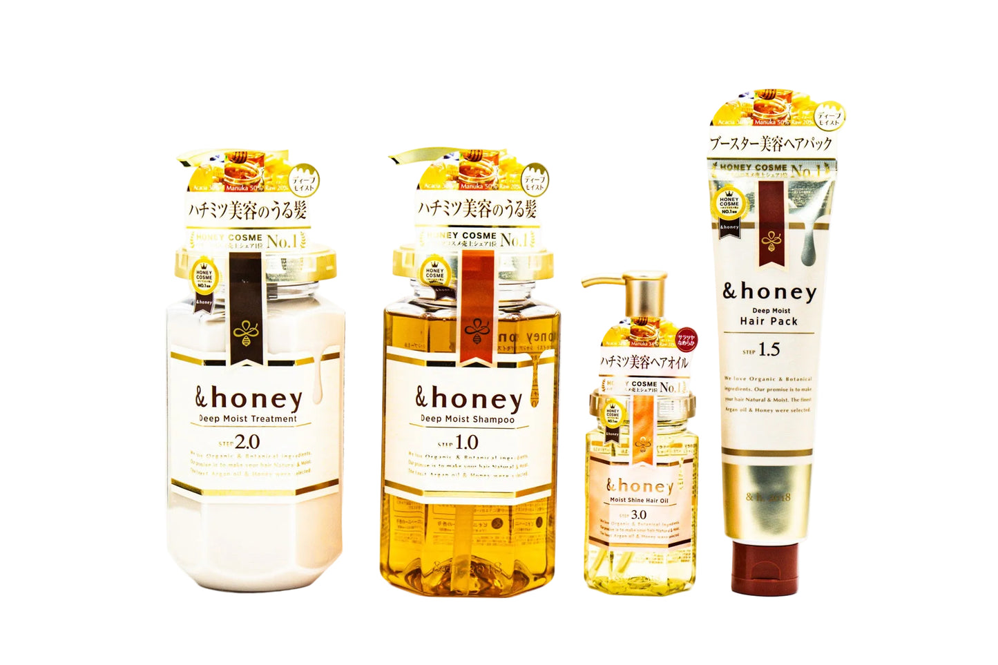 שמן לשיער לחות עמוקה ודבש - 100 מ"ל -Honey Deep Moist Shine&