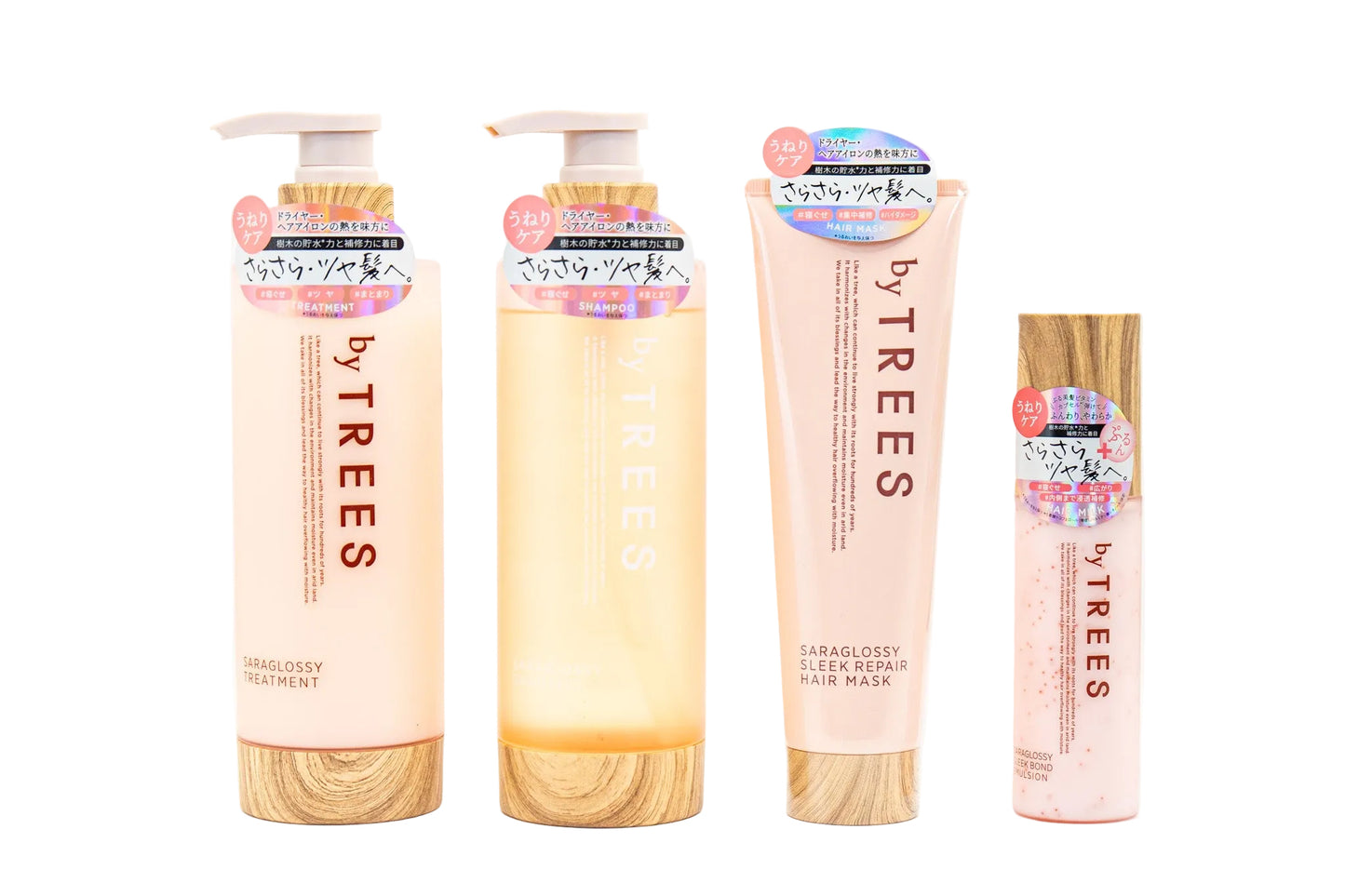 By TREES Moisturize / Smooth Glossy Treatment – 450ml