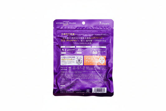 מסכת LuLuLun Hydra-EX – טיפול אינטנסיבי להזדקנות אקסוסום (7 דפים)