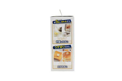 מארז חמאה פרימיום עם סכין וחיתוך מובנית של– Akebono 