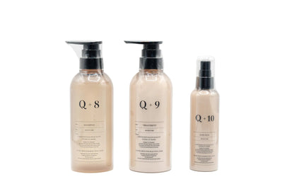 Q+8 Quality Moisture Shampoo– Water Retention Care- 400ml