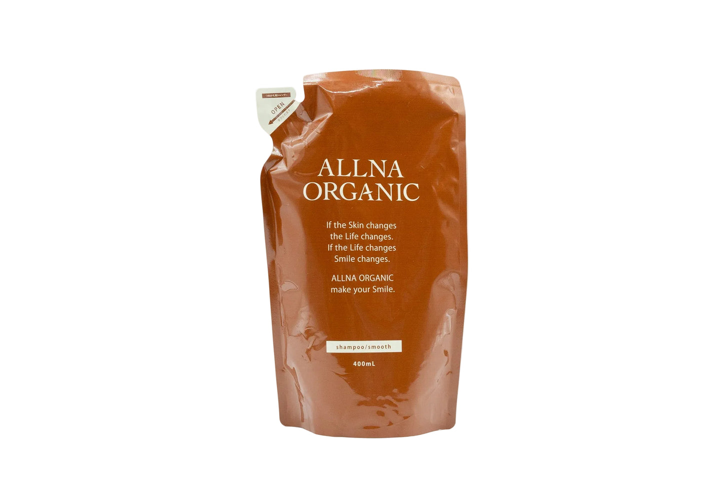שמפו ללא תוספים, 400 מ"ל מילוי, של– Allna Organic 