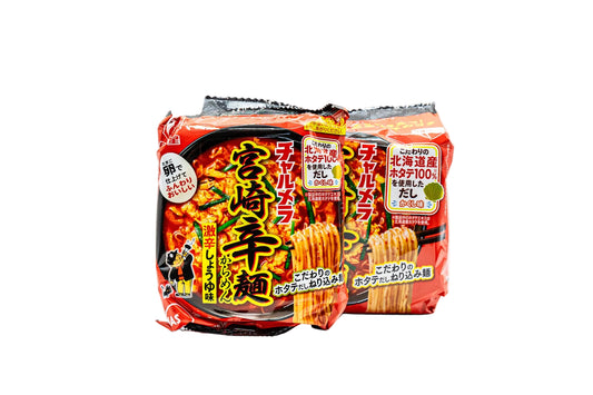 Myojo Charumera Miyazaki Spicy Rame- 5/1- pack