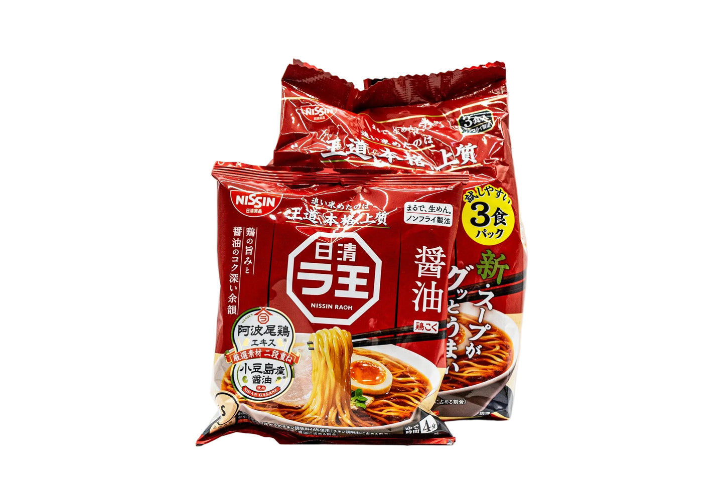 Nissin Raoh Shoyu Ramen- 3/1 pack