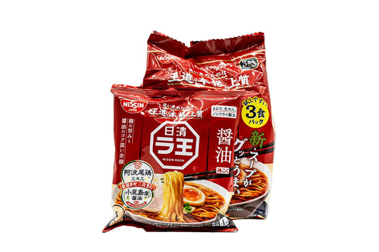 Nissin Raoh Shoyu Ramen- 3/1 pack