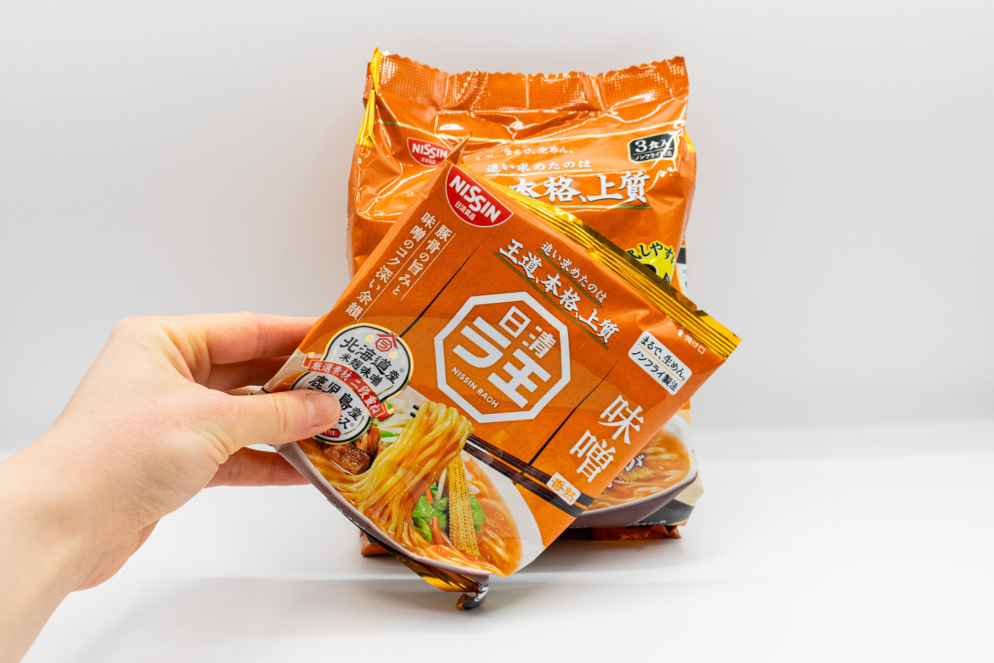Nissin Raoh Miso Ramen- 3/1 pack