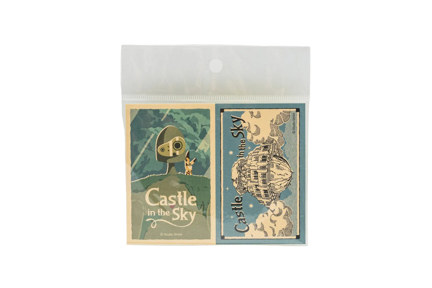 סט מדבקות רטרו של סטודיו ג'יבלי