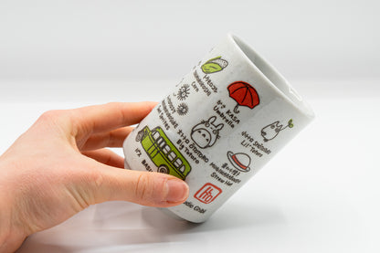 קולקציית כוסות קרמיקה של סטודיו ג'יבלי