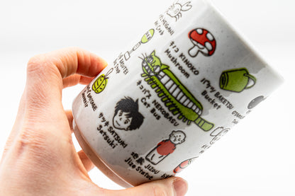 קולקציית כוסות קרמיקה של סטודיו ג'יבלי