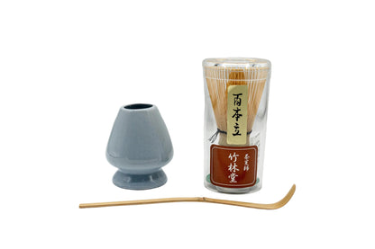 סט מתנה ערכת מאצ'ה יפנית של – Sencha- Susumuya Chaten- חוות תה קטנה מקגושימה