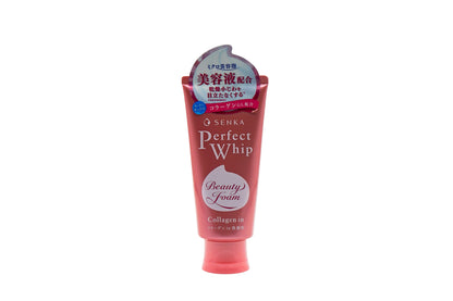 קצף ניקוי פנים 120 גרם– SENKA Perfect Whip Collagen In  