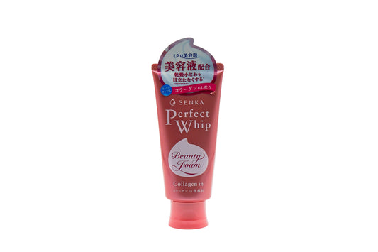 קצף ניקוי פנים 120 גרם– SENKA Perfect Whip Collagen In  