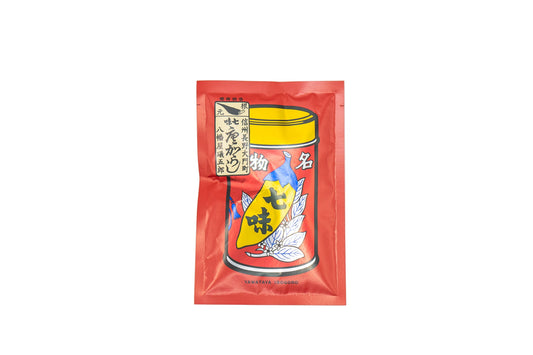 Hachimanya Shichimi Chili Peppers Pack– Japanese Seven Spice Blend- 18g