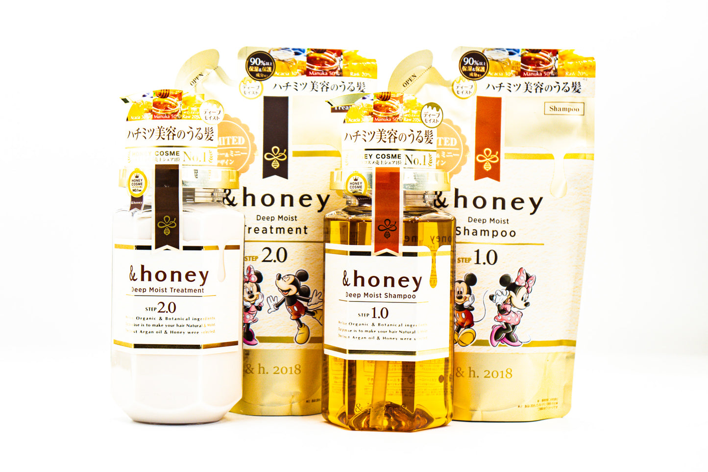 מילוי שמפו לחות עמוק ודבש 385 גרם– honey Deep Moist 1.0＆ 