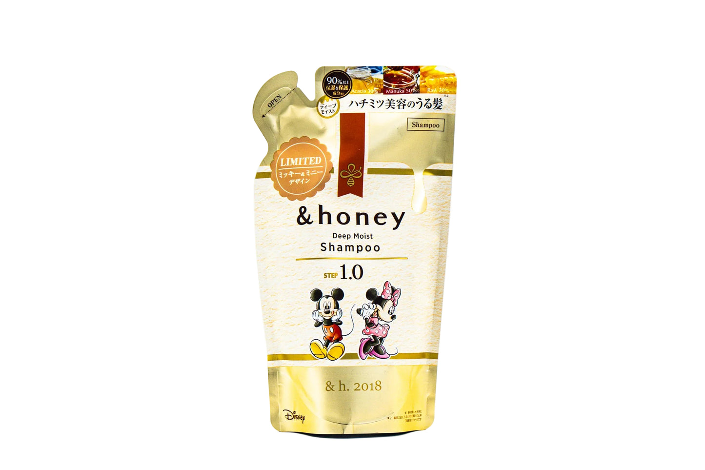 מילוי שמפו לחות עמוק ודבש 385 גרם– honey Deep Moist 1.0＆ 
