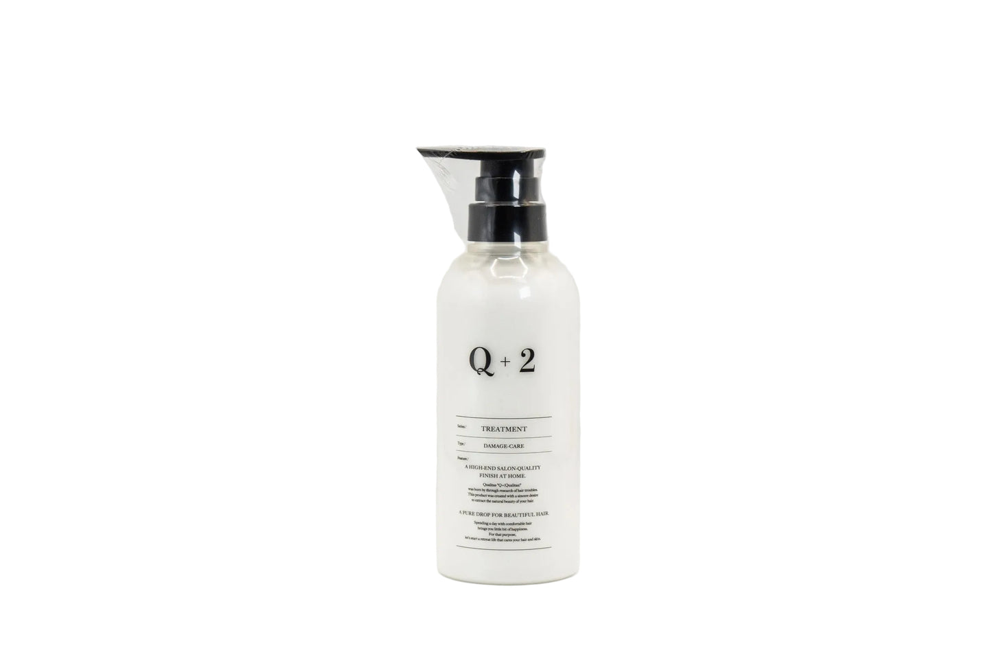 Q+2 Damage Care Treatment – Salon-Grade Amino Acid Repair- 400ml