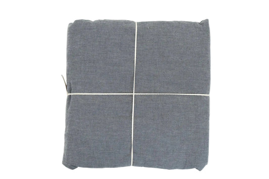 Muji- סדין למיטה מכותנה שטופה רכה, טבעית, נוחות יומיומית