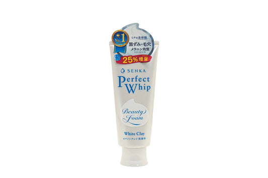 קצף ניקוי פנים בחימר לבן 150 גרם –SENKA Perfect Whip 