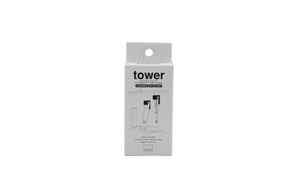 סט של 2 מחזיקי מברשת שיניים וצינור וו של– Yamazaki Tower 