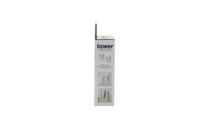 סט של 2 מחזיקי מברשת שיניים וצינור וו של– Yamazaki Tower 