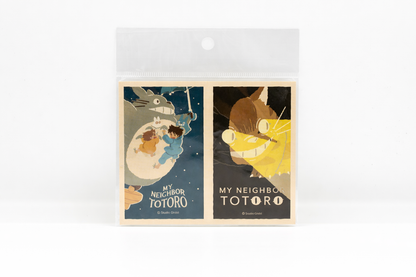 סט מדבקות רטרו של סטודיו ג'יבלי